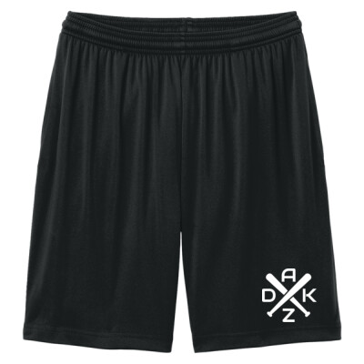 Adult 7" Drifit pocket shorts - AZDK logo Thumbnail