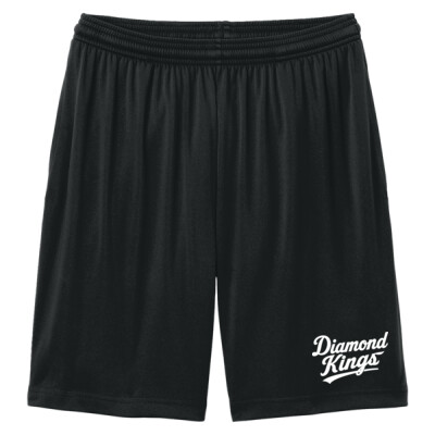 Adult 7" Drifit pocket shorts - Diamond Kings logo  Thumbnail