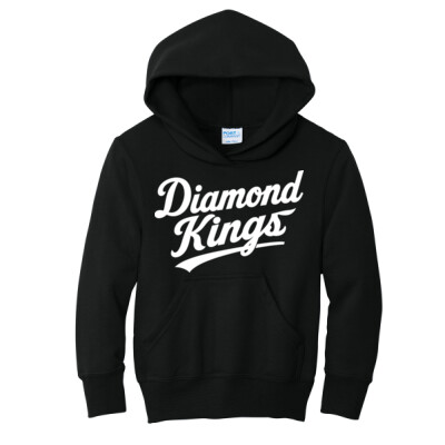 Youth Fleece Hoodie - Diamond Kings logo Thumbnail