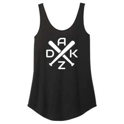 Ladies Triblend Tank Top - AZDK logo Thumbnail
