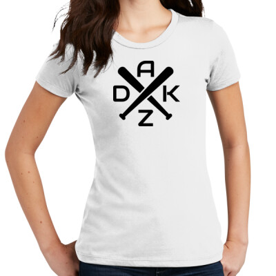 Ladies blend tee - AZDK black Thumbnail