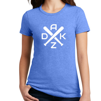 Ladies blend tee - AZDK white Thumbnail